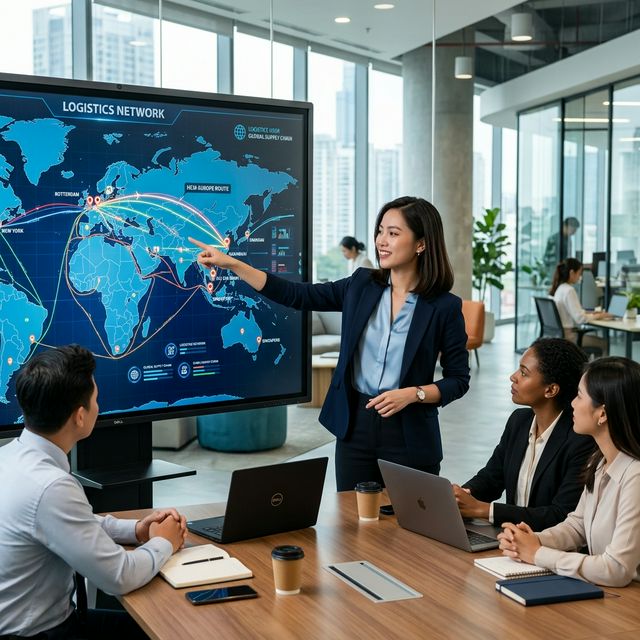 Logistics Tech Background